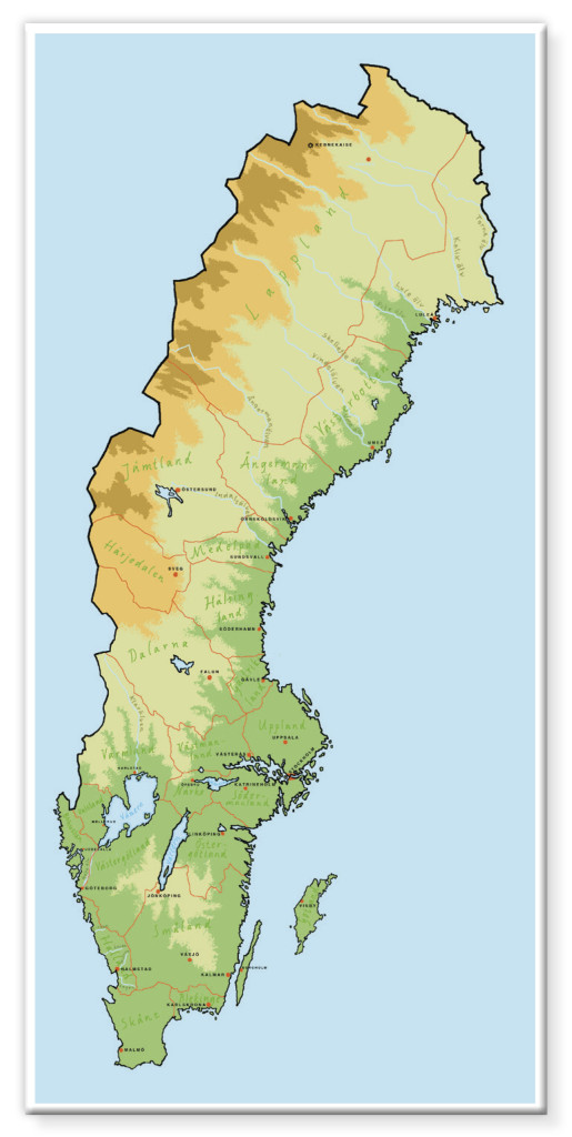 9. Sverigekarta 600x1200